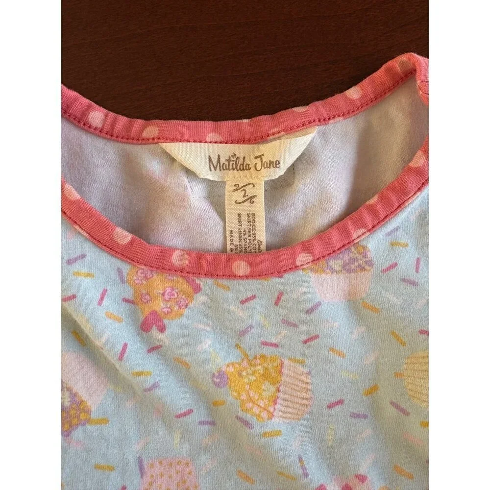 Matilda Jane Let’s Eat Cake Smash Birthday Party Dress Size 2 Toddler Girls